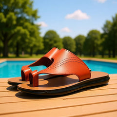 Chanclas Microfibra Hombre — Sandalias Casual Playa