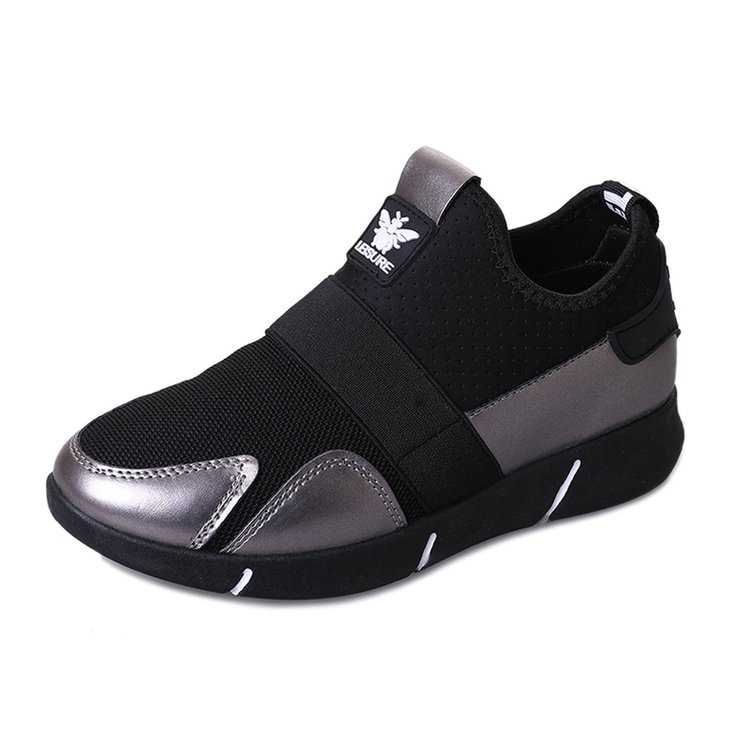 Zapatos Mujer Estilo Coreano Casual Viaje Malla