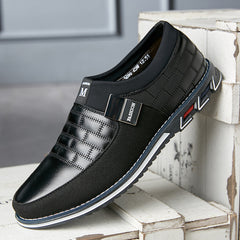Zapatos Cuero Casual Hombre Talla Grande - Negro Azul Marrón 38-48