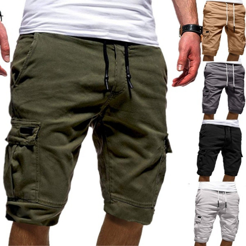 Pantalón Corto Cargo Hombre Casual Verano
