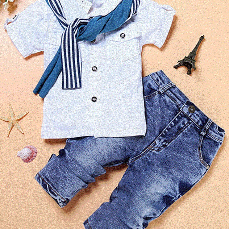 Conjunto Ropa Niño Verano Algodón