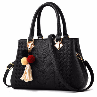 Bolso de Mano Mujer Bandolera PU Multiples Compartimentos