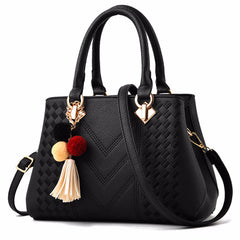 Bolso de Mano Mujer Bandolera PU Multiples Compartimentos