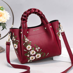Bolso Tote Mujer Piel PU - Bolso Hombro con Cordón 8 Colores