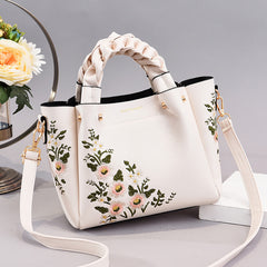 Bolso Tote Mujer Piel PU - Bolso Hombro con Cordón 8 Colores