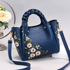 Bolso Tote Mujer Piel PU - Bolso Hombro con Cordón 8 Colores