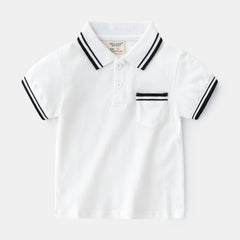 Camiseta Niño Verano de Algodón | Manga Corta Transpirable