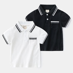 Camiseta Niño Verano de Algodón | Manga Corta Transpirable