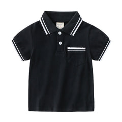 Camiseta Niño Verano de Algodón | Manga Corta Transpirable
