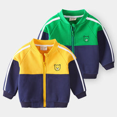 Chaqueta Béisbol Niño Uniforme Algodón 90-130cm