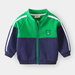 Chaqueta Béisbol Niño Uniforme Algodón 90-130cm
