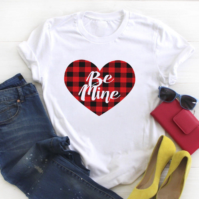 Camiseta Pareja Letras Personalizadas Unisex Modal