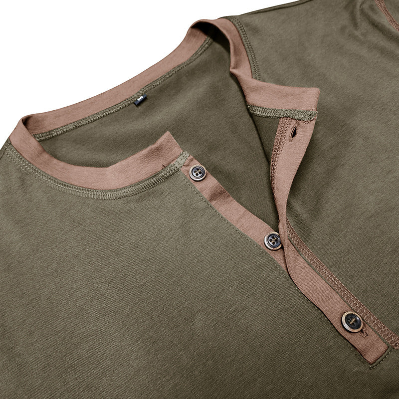 Polo Hombre Manga Corta | Camiseta V Verano Colores S-XXL