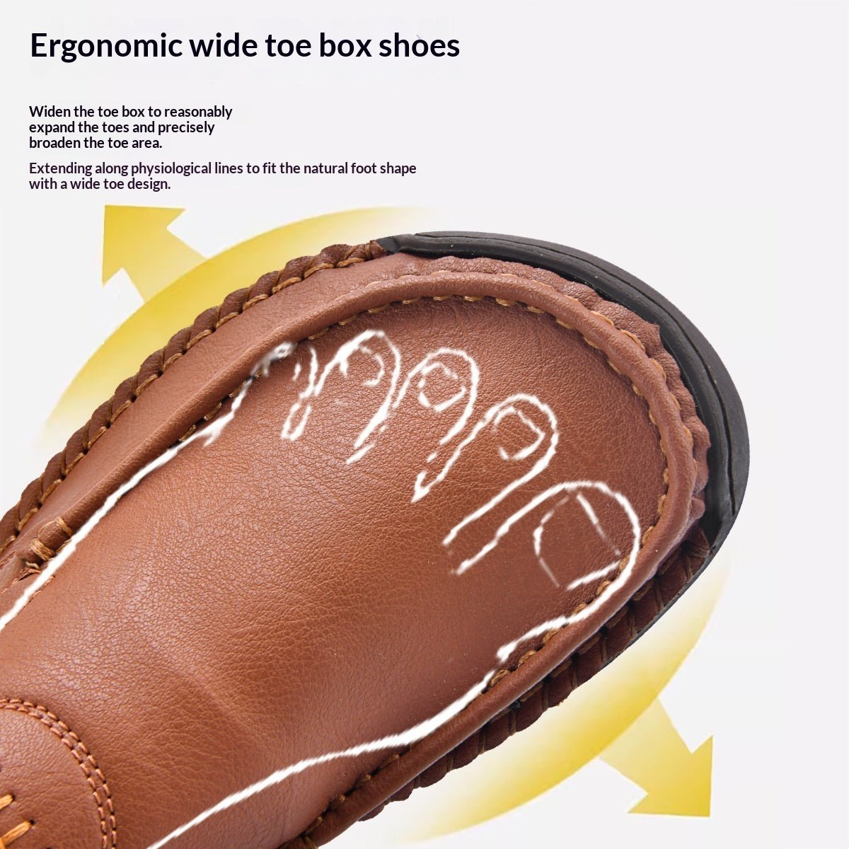 Mocasines Hombre Talla Grande | Punta Ancha Casual - Irina Shop