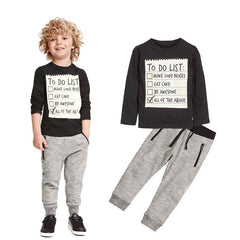 Conjunto Niño Casual | Camiseta y Pantalón 3-7 Años