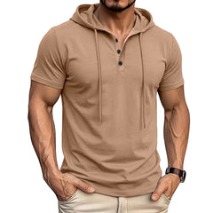 Camiseta Manga Corta Hombre Deporte Fitness Algodon
