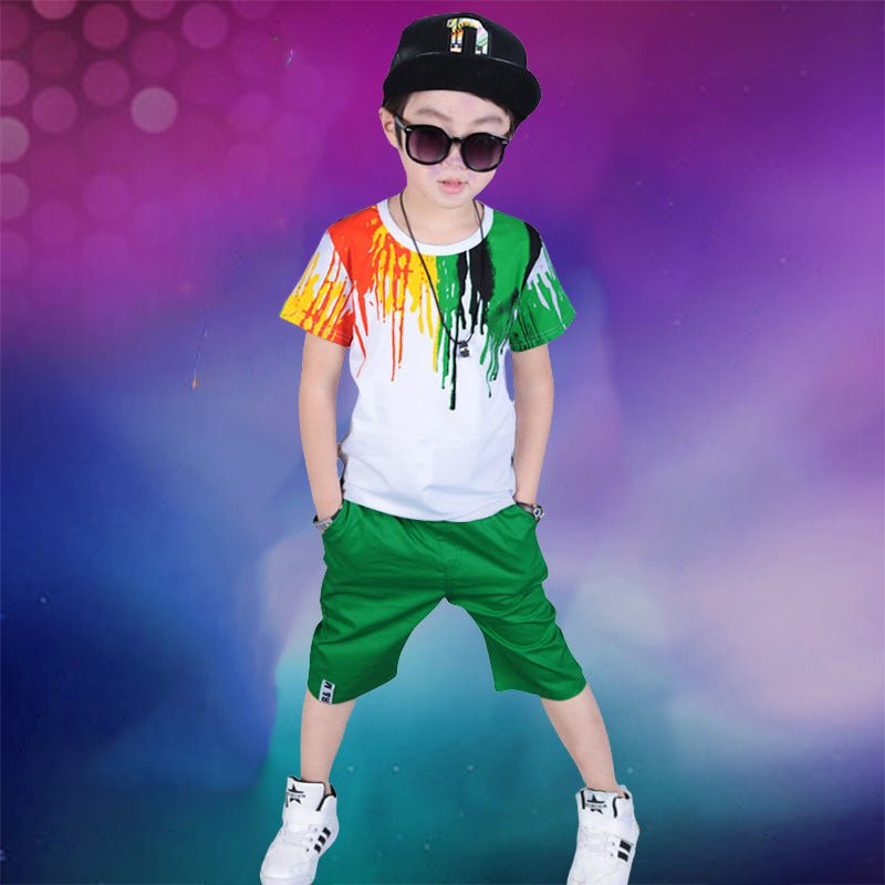 Conjunto Niño Verano — Camiseta + Pantalón Corto 2 Piezas