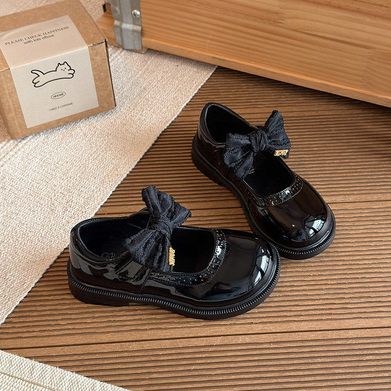 16dd241f4e115066f3728e76e1e1bd8bZapatos Mary Jane Niña con Lazo - Planos Elegantes Primavera