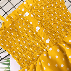 Vestido Lunares Niña | 100% Algodón | Tallas 100-150cm