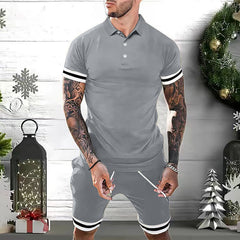 Conjunto Hombre Verano 2 Piezas Polo y Short Deportivo