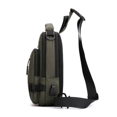 Bolsa Bandolera Hombre Multifuncional Impermeable Nylon