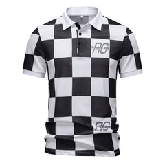 74bb254ad47d34b73cbd1Camiseta Casual Manga Corta Hombre - Cuadros y Letrasf0e5479030a