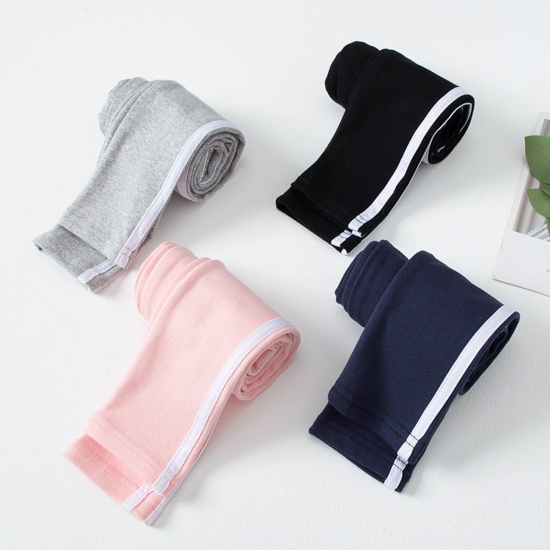 Pantalones Largos Niños Elásticos de Algodón | Unisex Primavera Otoño - Irina Shop