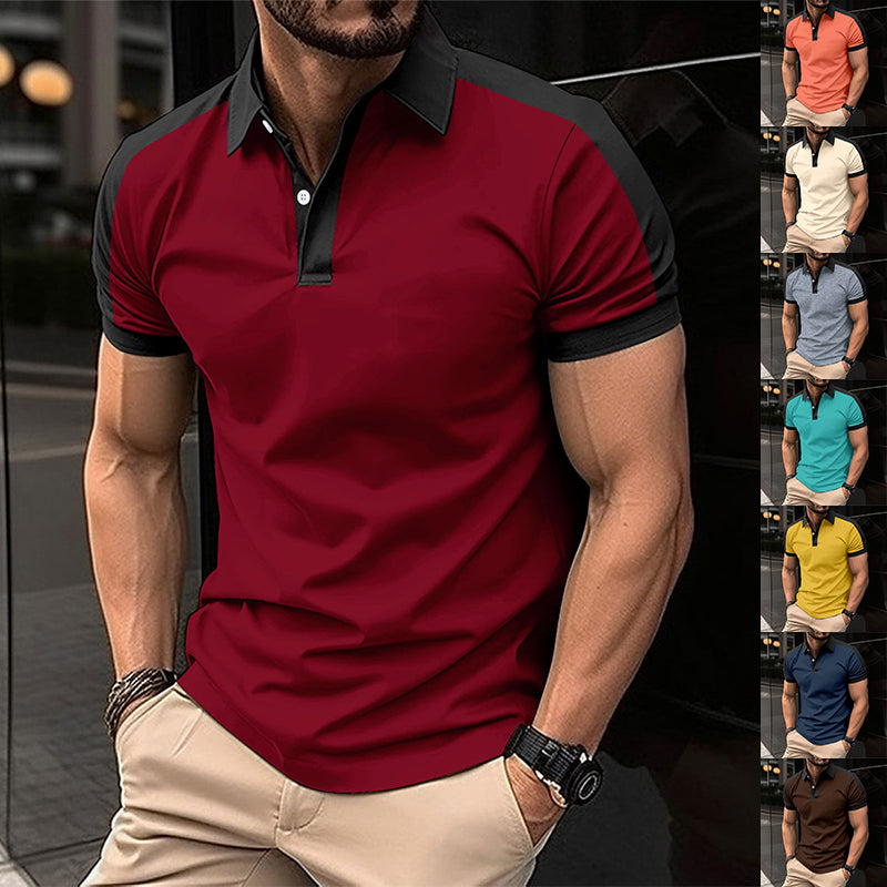Polo Shirt Hombre Manga Corta | Verano Casual Business
