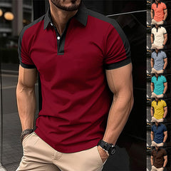 Polo Shirt Hombre Manga Corta | Verano Casual Business