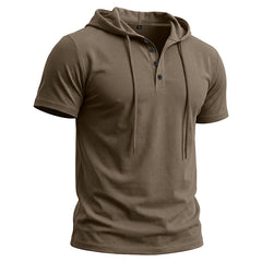 Camiseta Manga Corta Hombre Deporte Fitness Algodon