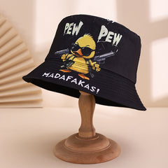 Gorro Unisex Estampado Pato Amarillo Fiesta Tendencia