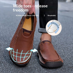 Mocasines Hombre Talla Grande | Punta Ancha Casual - Irina Shop