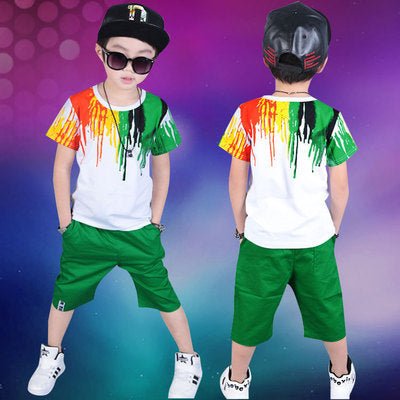 Conjunto Niño Verano — Camiseta + Pantalón Corto 2 Piezas