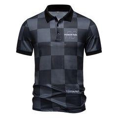 10fdee45b677ada498663aec620Camiseta Casual Manga Corta Hombre - Cuadros y Letrase4fba