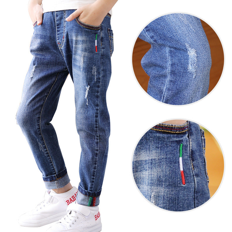 Pantalones Vaqueros Niño | Tejano Infantil Primavera-Otoño