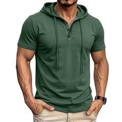 Camiseta Manga Corta Hombre Deporte Fitness Algodon