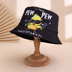 Gorro Unisex Estampado Pato Amarillo Fiesta Tendencia
