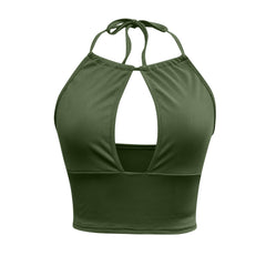 Top Halter Mujer Verano | Camisola Sexy con Espalda Descubierta