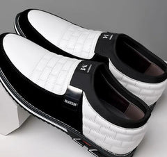 Zapatos Cuero Casual Hombre Talla Grande - Negro Azul Marrón 38-48