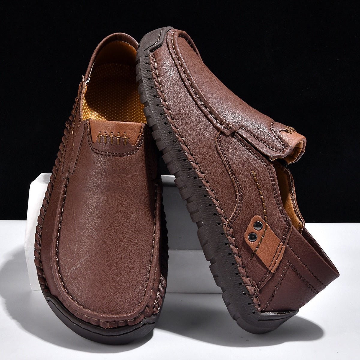 Mocasines Hombre Talla Grande | Punta Ancha Casual - Irina Shop