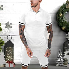 Conjunto Hombre Verano 2 Piezas Polo y Short Deportivo