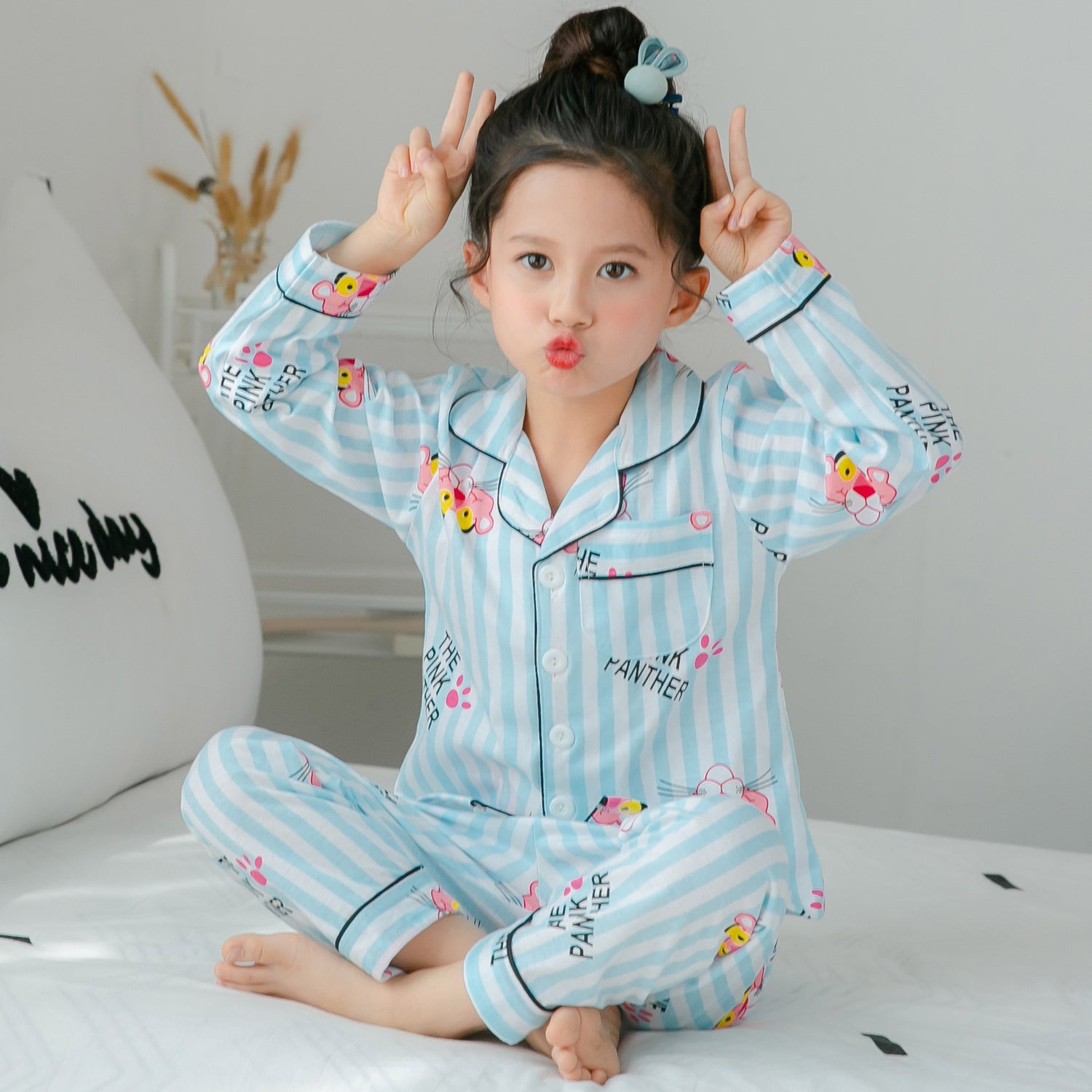 Pijama Algodón Niños - Rayas, Tallas 8+ años