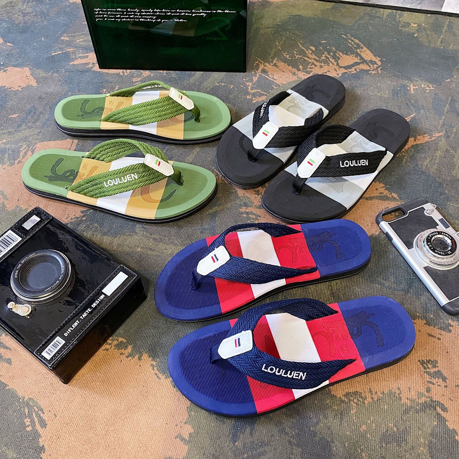 Chanclas Hombre Playa Verano | EVA Antideslizante Moda Casual