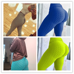Leggings Moldeadores Mujer Jacquard Realza Glúteos XS-4XL