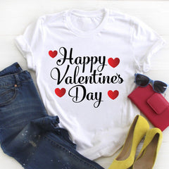 Camiseta Pareja Letras Personalizadas Unisex Modal