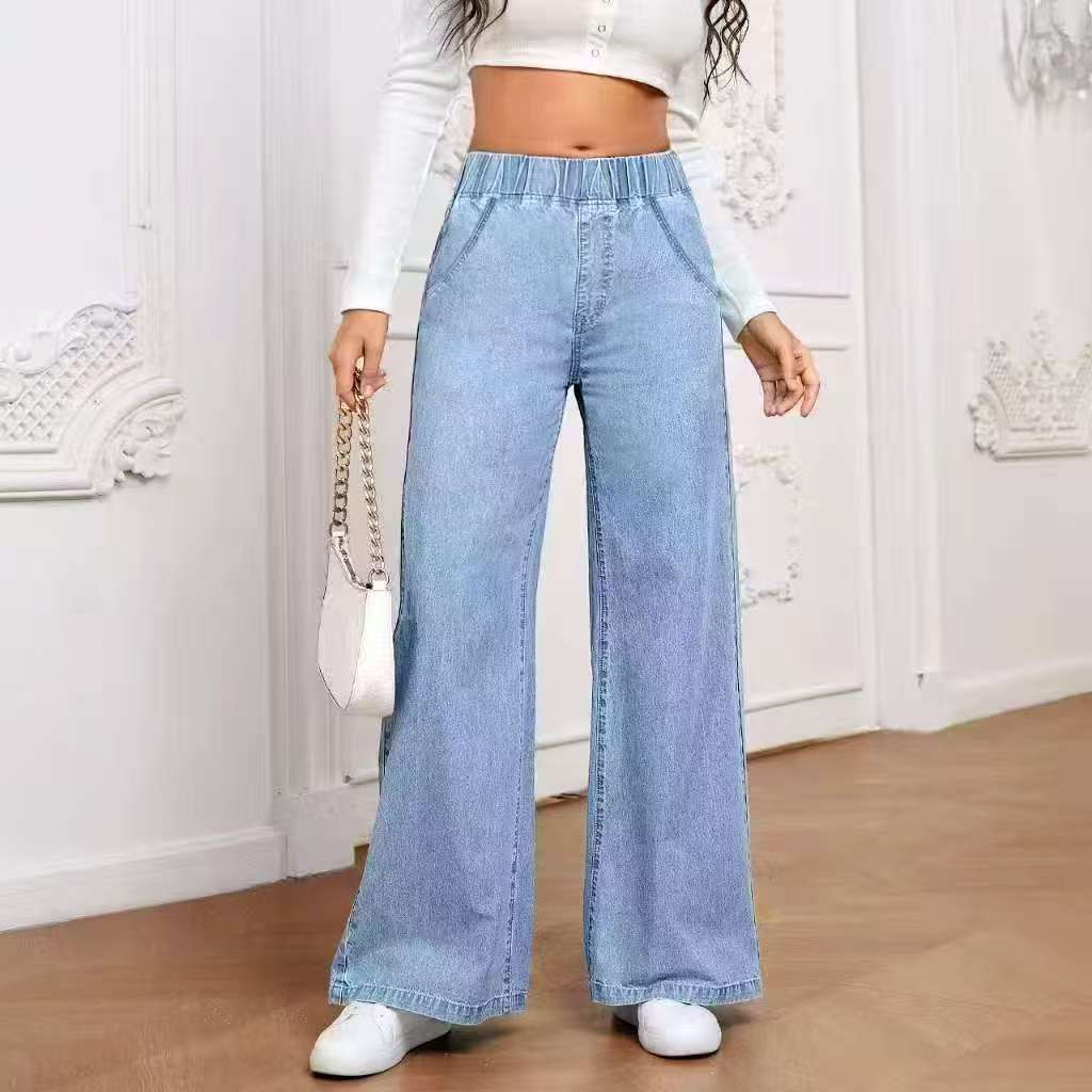 Jeans Pierna Ancha Mujer Rectos | Moda Casual