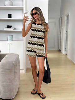 Conjunto casual dos piezas mujer floral milk silk