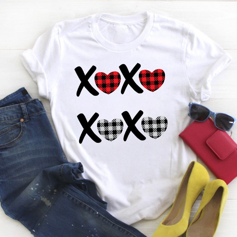Camiseta Pareja Letras Personalizadas Unisex Modal