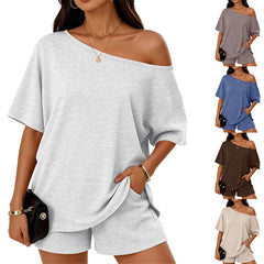 Conjunto Casual Mujer 2 Piezas Manga Tres Cuartos Modal
