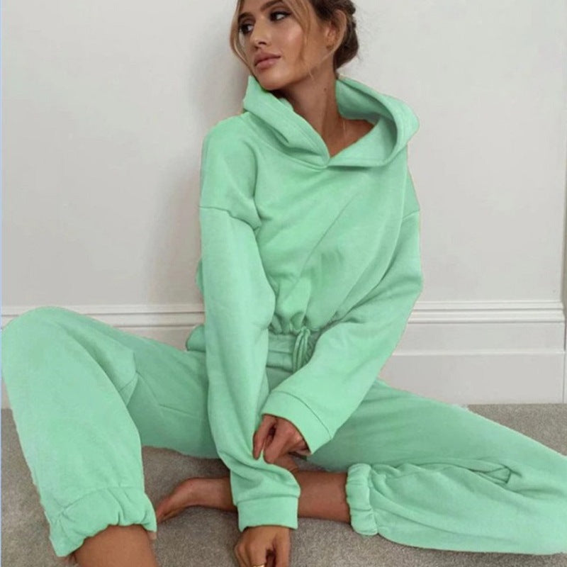 Conjunto Deportivo Mujer 2 Piezas Sudadera Pantalon Fitness